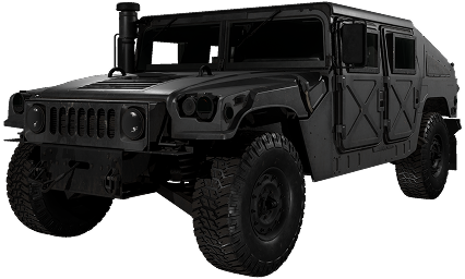 Humvee vehicle